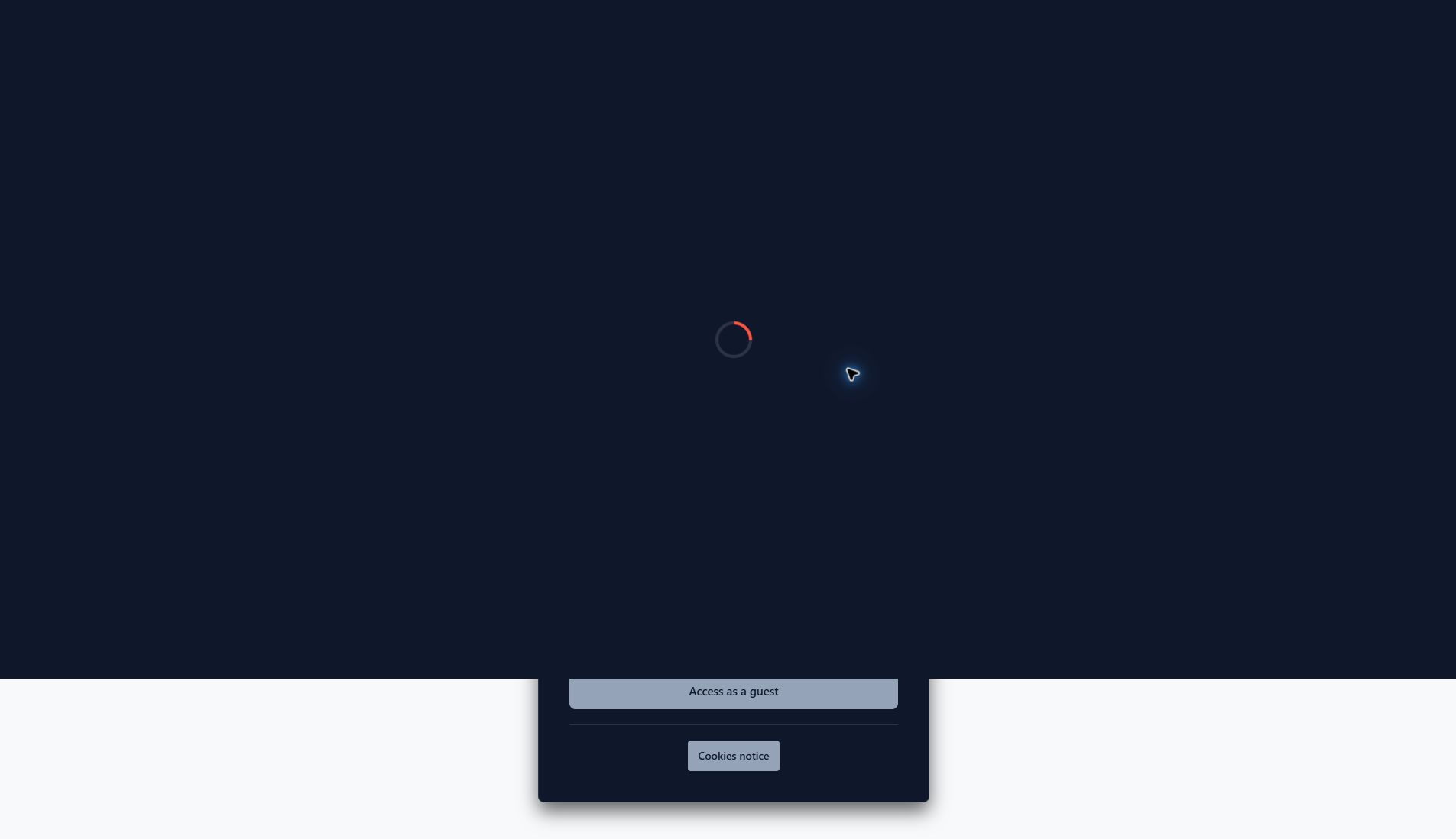 Centered Card Modern UI Moodle login page