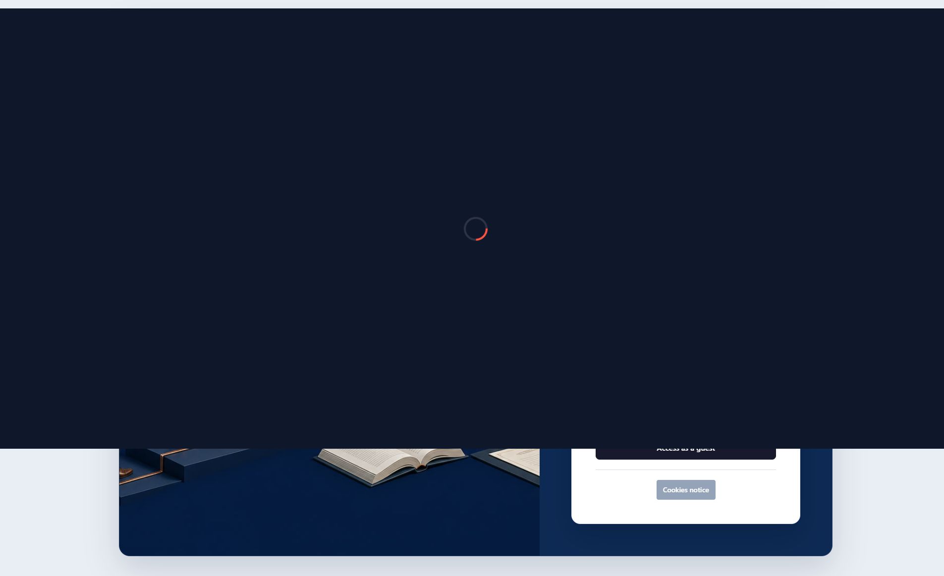 Corporate Illustrated Modern UI Moodle login page