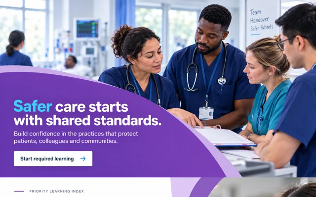 Patient Safety & Compliance template preview